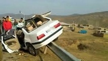 تصادف شدید در گرگ و میش آزادگان
