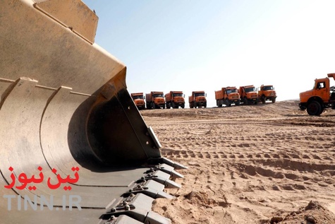 گزارش تصویری |  عملیات اجرایی آزادراه اردکان-مهریز