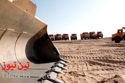 گزارش تصویری |  عملیات اجرایی آزادراه اردکان-مهریز