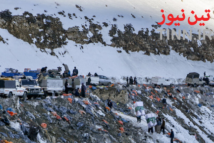 «بارانداز» کولبران کوه «تته»