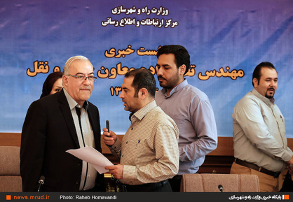 گزارش تصویری: نشست خبری معاون حمل‌نقل وزیر راه و شهرسازی
