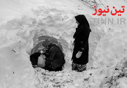 بحران برف در گیلان پس از شش روز