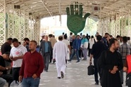 تردد روزانه بیش از ۱۳ هزار زائر عاشورایی از مرز شلمچه