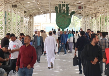 تردد زائران حسینی در مرز شلمچه برقرار است 