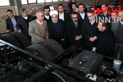 افتتاح خط تولید خودروی تجاری سنگین با نام «چاپار»