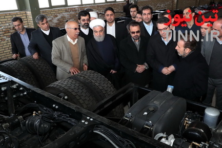 افتتاح خط تولید خودروی تجاری سنگین با نام «چاپار»