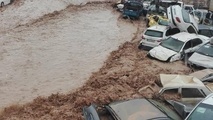 سیل شیراز را در بر گرفت