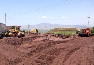 راههای روستایی اندیکا با کمترین بارندگی مسدود می شوند