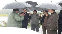 جاده احداثی در تالاب استیل شهرستان آستارا تخریب شد