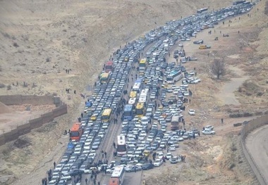 پایش هوایی راه‌ها در بازگشت زائران اربعین