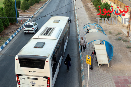  ایستگاههای اتوبوس اهواز در انتظار هوای خنک