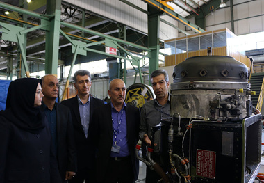 اولین بازدید سرپرست هواپیمایی هما از قسمت مهندسی و تعمیرات