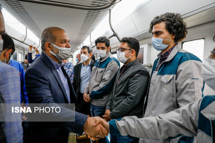 بازدید وزیر کشور از پروژه قطار ملی جهاد دانشگاهی