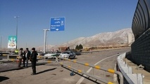 اطلاعیه مرکز مدیریت راه ها:انسداد محور چالوس و آزادراه تهران - شمال