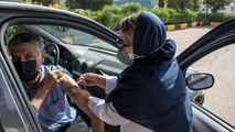 واکسیناسیون خودرویی در شیراز
