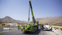 وداع اتوبان اصفهان شیراز با تاریکی؛ شب زیبای این اتوبان را ببینید + فیلم

