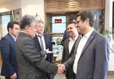 دیدار سفیر قزاقستان در تهران با مدیرعامل سازمان بنادر و دریانوردی