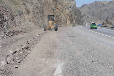  اصلاح نقاط حادثه‌ خیز محور کارزان- لومار در حال اجراست