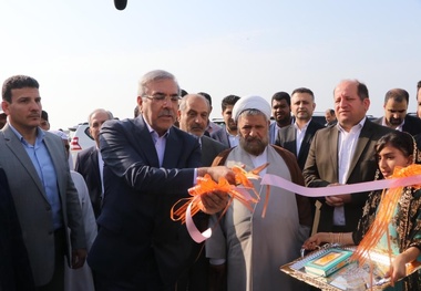 قطعه اول بزرگراه مرکزی قشم به بهره برداری رسید