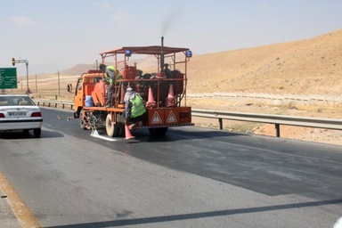 خطکشی ۸۰۰ کیلومتر از مسیر کنگاور تا خسروی
