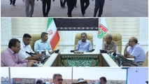 بازدید مدیرکل دفتر ایمنی و پایش هوشمند حمل ونقل سازمان از پایانه برکت در مرز مهران