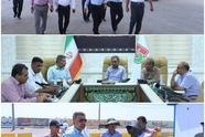 بازدید مدیرکل دفتر ایمنی و پایش هوشمند حمل ونقل سازمان از پایانه برکت در مرز مهران