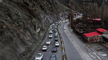 محور کندوان بازگشایی شد 