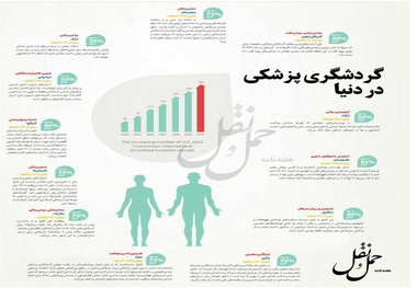 اینفوگرافیک/گردشگری پزشکی در دنیا