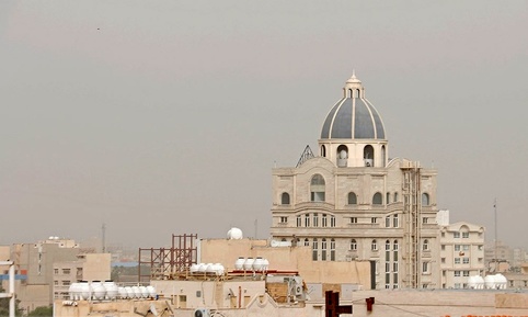 گرد و خاک در آبادان