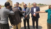 بازدید معاون وزیر راه و شهرسازی از پروژه‌های در حال اجرای کاشان 