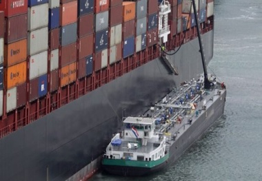 Broken crane wire causes injury onboard