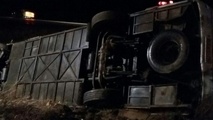 Five killed, 38 injured in bus accident in western Iran