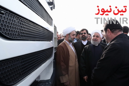 افتتاح خط تولید خودروی تجاری سنگین با نام «چاپار»