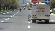 ۸ هزار کیلومتر خط کشی در راه های خراسان رضوی انجام شد 
