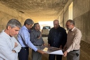 بازدید مدیرعامل شرکت ساخت و توسعه از عملیات احداث مسیر جایگزین حاجی آباد در محور بندرعباس-سیرجان 