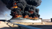 Second fire limits storage capacity at Libyan oil port