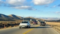 ترافیک در محورهای مازندران پرحجم و تردد جریان دارد