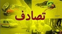 واژگونی مینی‌بوس زائرین اربعین در کرمانشاه/ 6 زائر مصدوم شدند