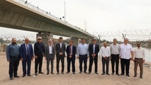 بازدید مدیرعامل راه آهن از پروژه اتصال خط ریلی شلمچه بصره 
