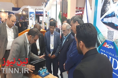 بازدید قائم مقام راه آهن از غرفه شرکت ایرید در دهمین نمایشگاه ریلی