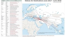 US warns of sanctions on companies that support Iranian airline
