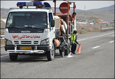 7 هزار کیلومتر از جاده های استان کرمان خط کشی شدند