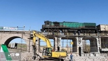 قدردانی زنجانی‌ ها از کارگران و مهندسان ریلی 