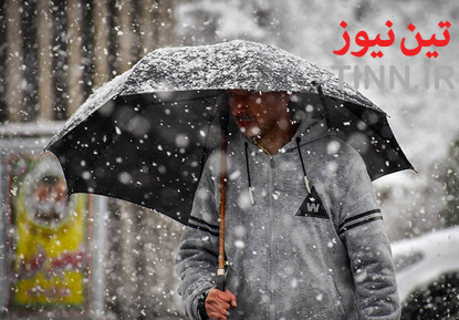 بارش سنگین برف در گیلان