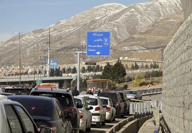تردد روان در تمامی محورهای مواصلاتی 