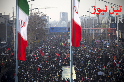مراسم تشییع پیکر سردار سپهبد شهید حاج قاسم سلیمانی در تهران