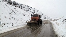 عملکرد راهداری زمستانی در محورهای استان همدان