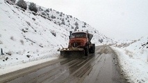 عملکرد راهداری زمستانی در محورهای استان همدان