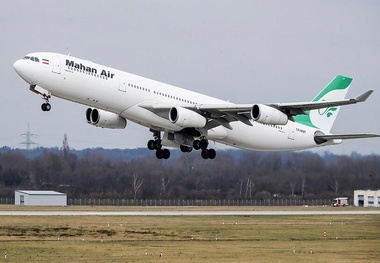 ایرباس A340 ماهان به کجا پرواز می کند؟