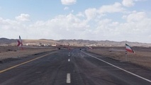 بهره‌ برداری از ۲۵ کیلومتر بزرگراه در محور زاهدان - بیرجند در ایام جنگ 